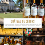 Chateau de Cerons, Bordeaux, France Pinterest Pin